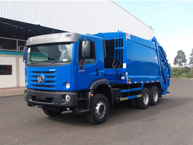  Caminhões Compactadores de Lixo 